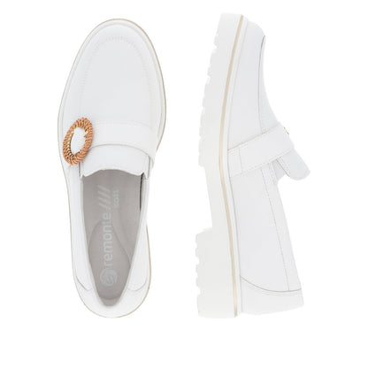 Remonte D1H00-80 White Casual Shoes