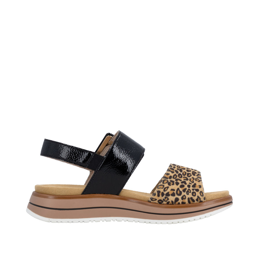 Remonte D1J53-04 Leo Black Sandals