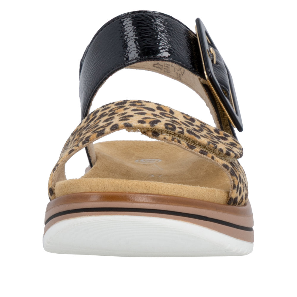 Remonte D1J53-04 Leo Black Sandals