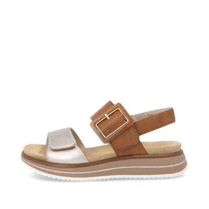 Remonte D1J53-22 Light Brass Sandals