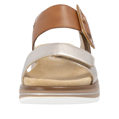 Remonte D1J53-22 Light Brass Sandals