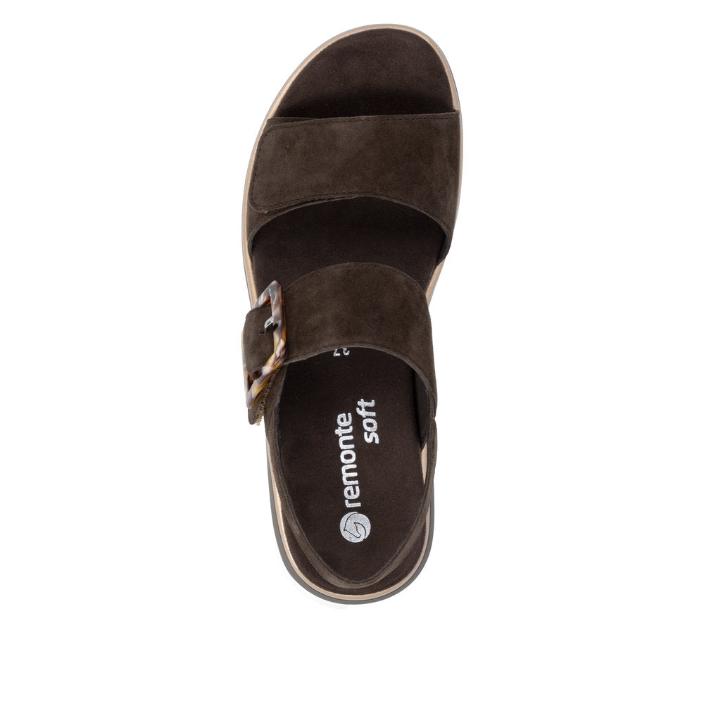Remonte D1J62-25 Havana Brown Sandals