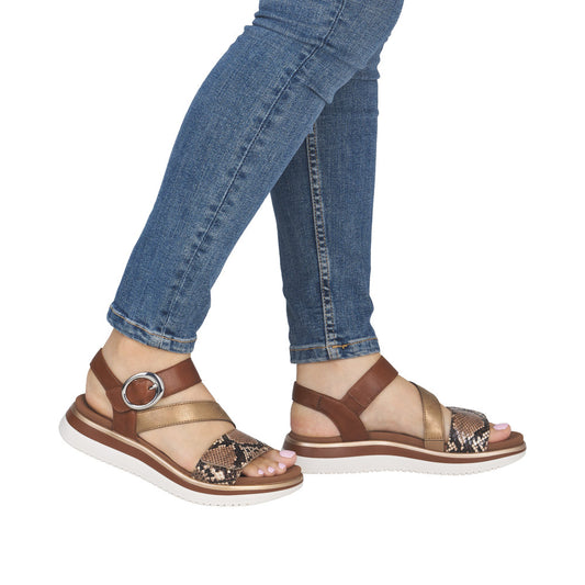 Remonte D1J64-25 Lugano Brown Sandals