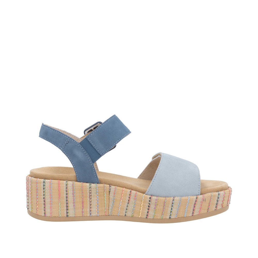 Remonte D1N54-12 Blue Sandals