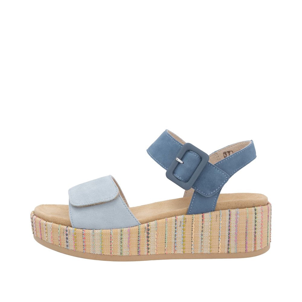 Remonte D1N54-12 Blue Sandals