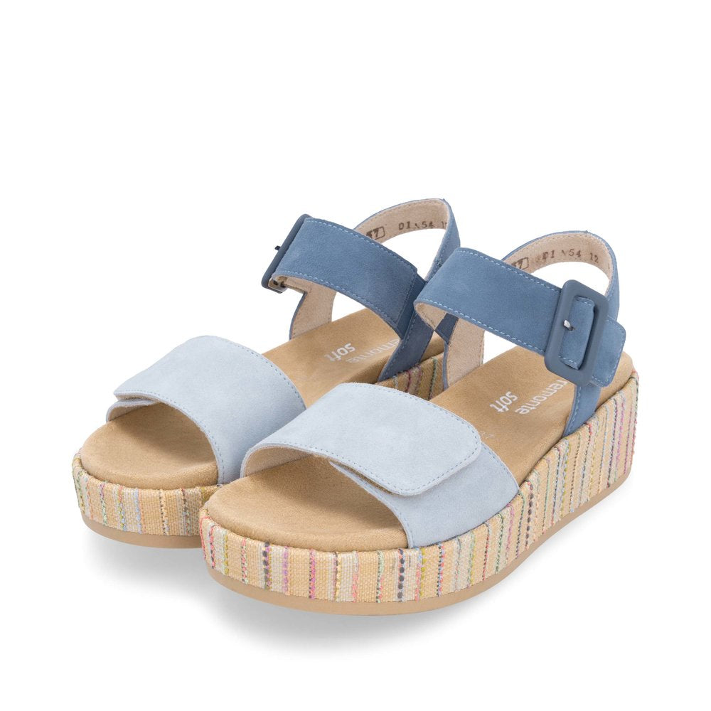 Remonte D1N54-12 Blue Sandals