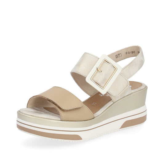 Remonte D1P50-90 Cord/Shell Sandals