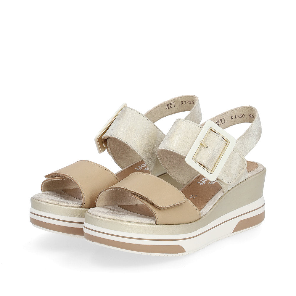 Remonte D1P50-90 Cord/Shell Sandals