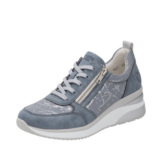 Remonte D2401-11 Light Blue / Silver Trainers