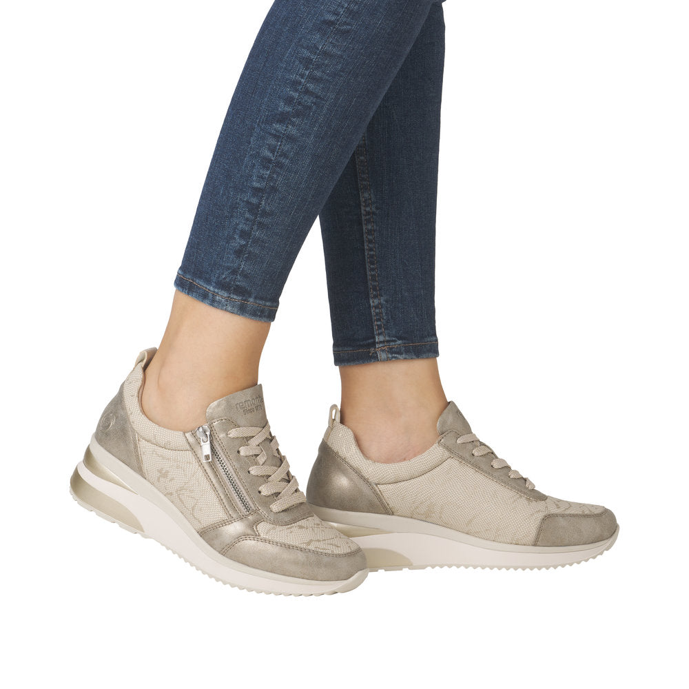 Remonte D2401-61 Pearl Cream Trainers