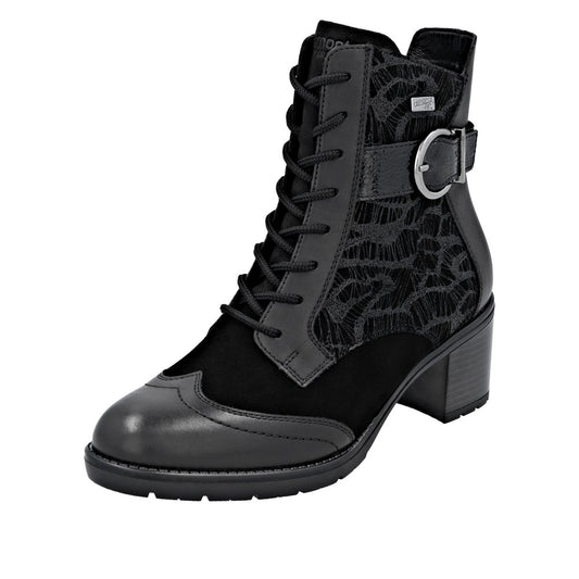 Remonte D2A77-02 Black Boots