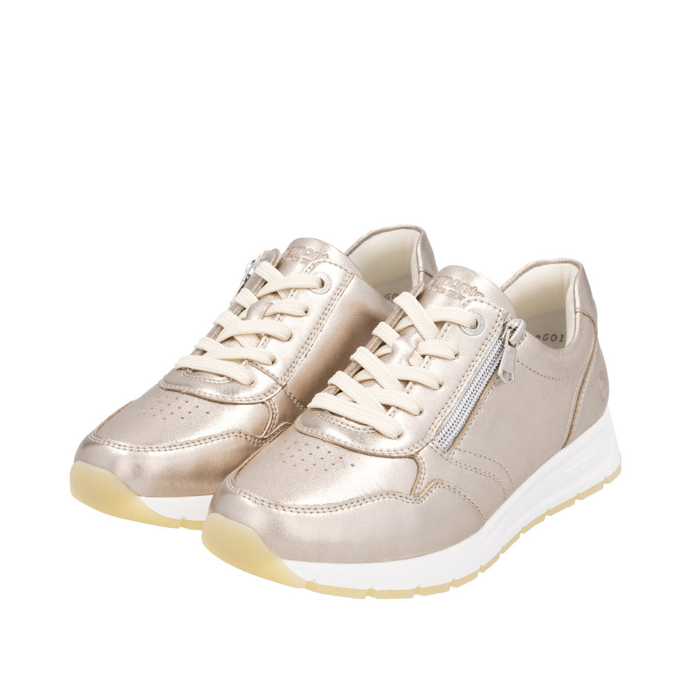 Remonte D2G01-90 Light Brass Trainers