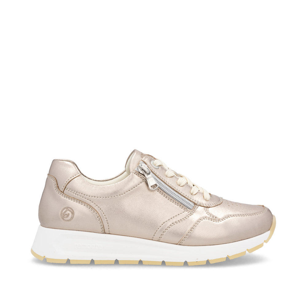 Remonte D2G01-90 Light Brass Trainers