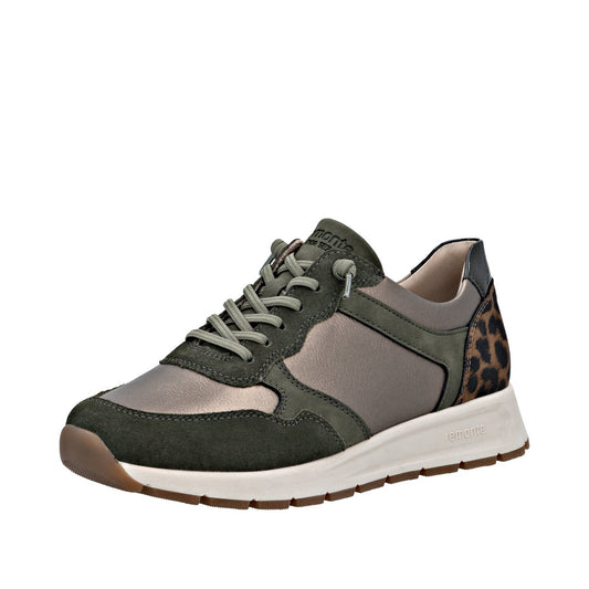 Remonte D2G06-91 Green Trainers