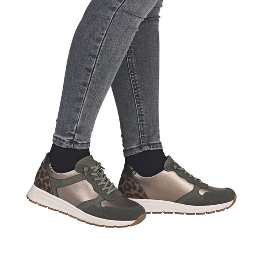 Remonte D2G06-91 Green Trainers