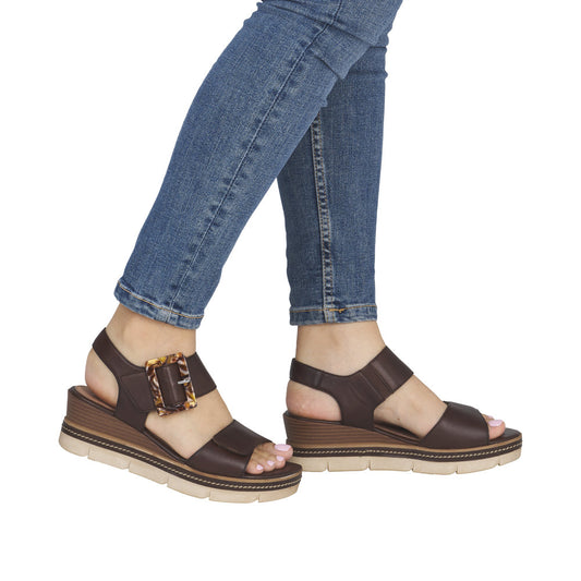 Remonte D2L53-25 Brown Sandals