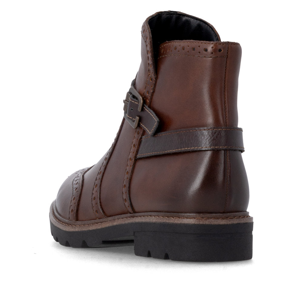 Remonte D2Q74-22 Brown Mid Height Boots