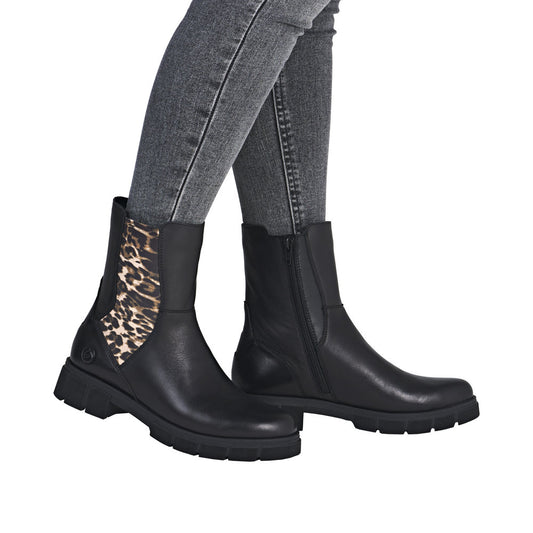 Remonte D2S70-03 Black Boots