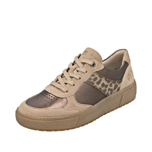 Remonte D2T01-61 Sand/Bronze Trainers
