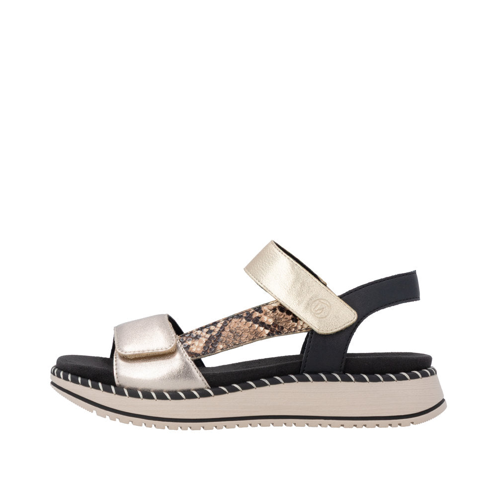 Remonte D3J50-90 Light Brass / Brown Sandals