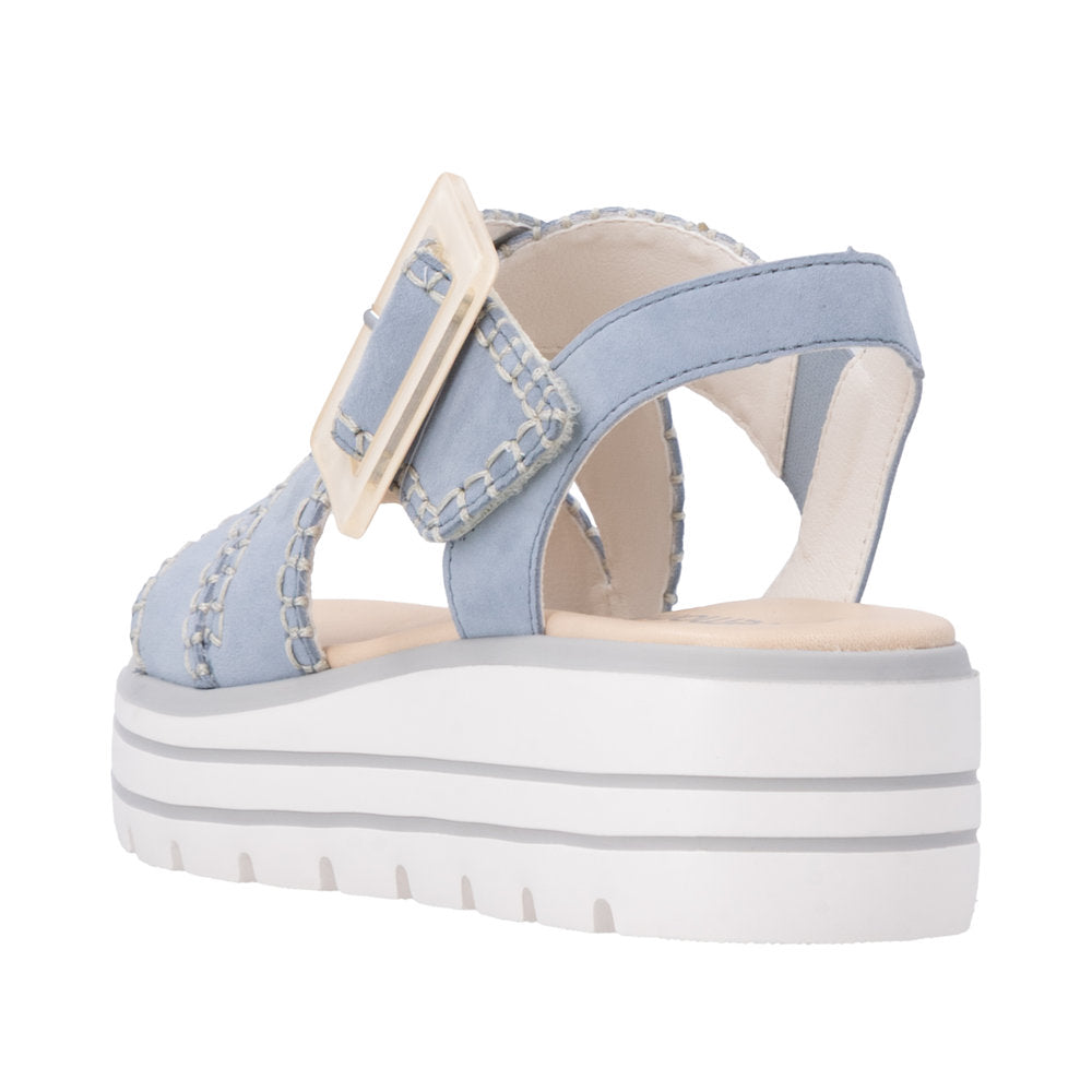 Remonte D3N51-10 Aqua Blue Sandals