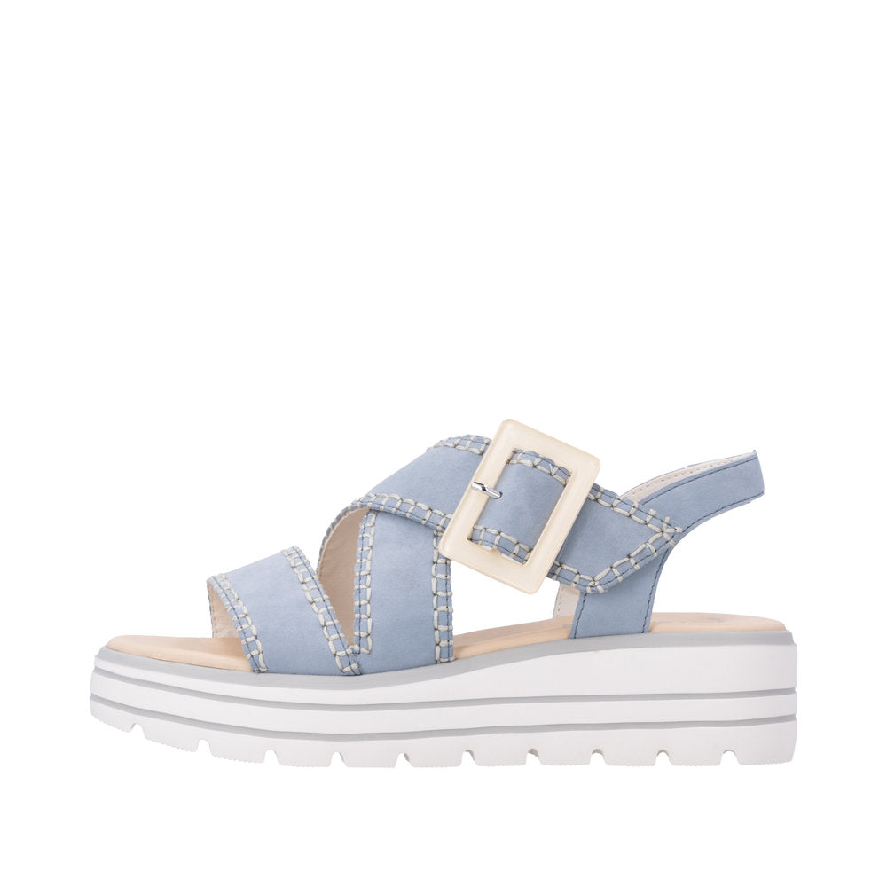 Remonte D3N51-10 Aqua Blue Sandals