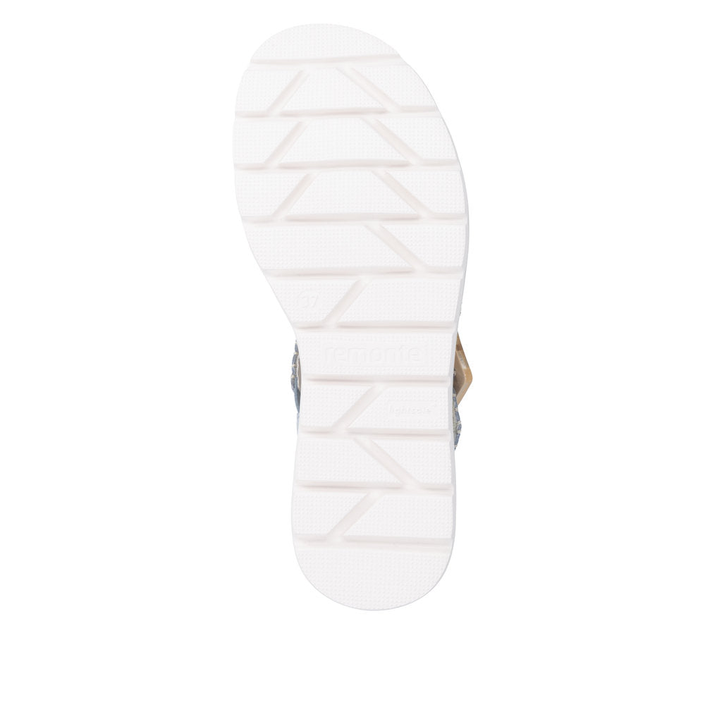 Remonte D3N51-10 Aqua Blue Sandals