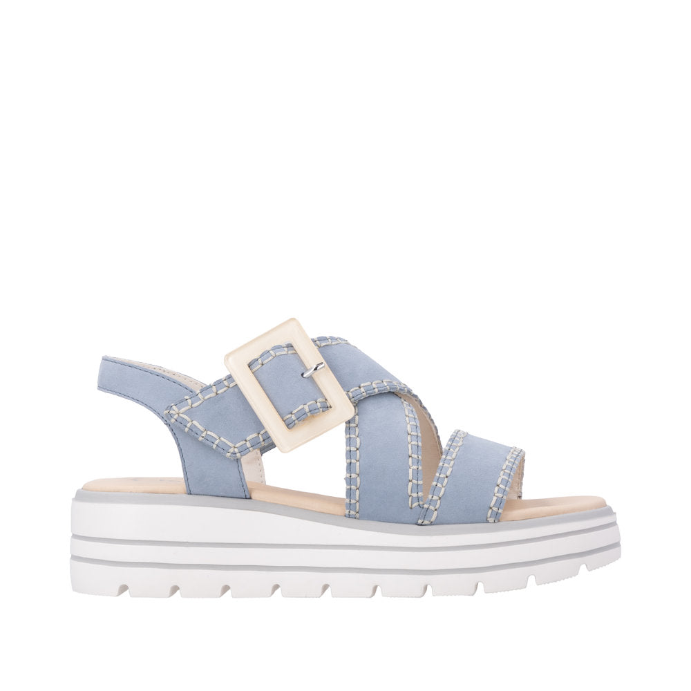 Remonte D3N51-10 Aqua Blue Sandals