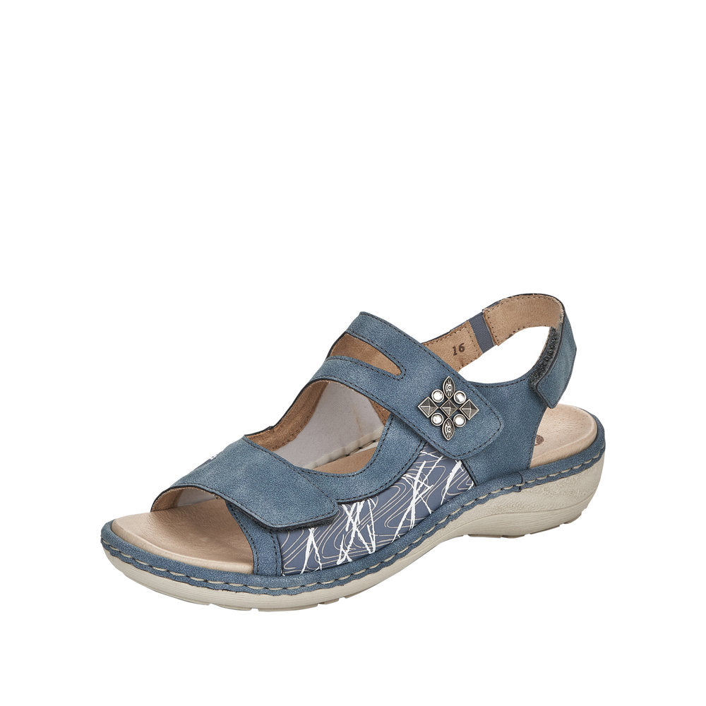 Remonte D7647-16 Blue Sandals