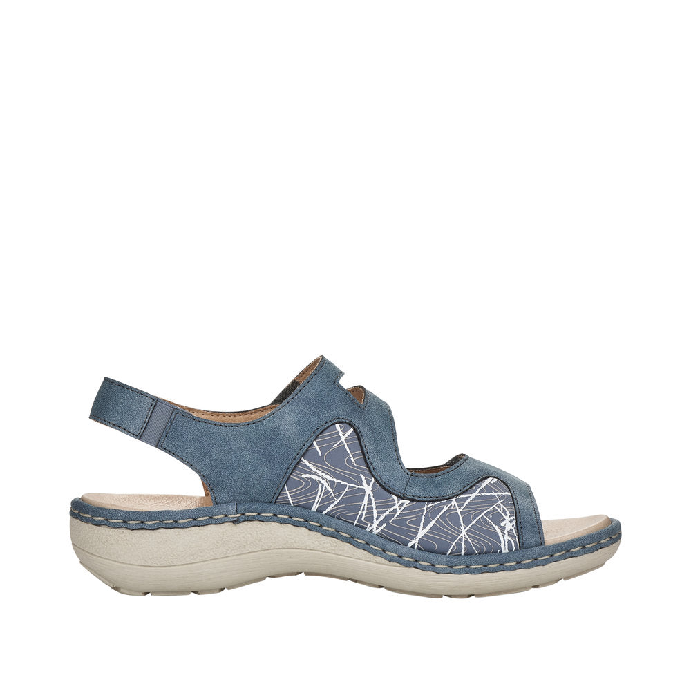 Remonte D7647-16 Blue Sandals