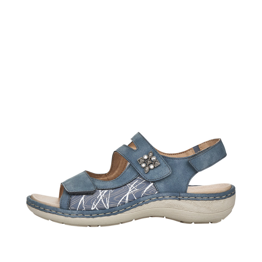 Remonte D7647-16 Blue Sandals