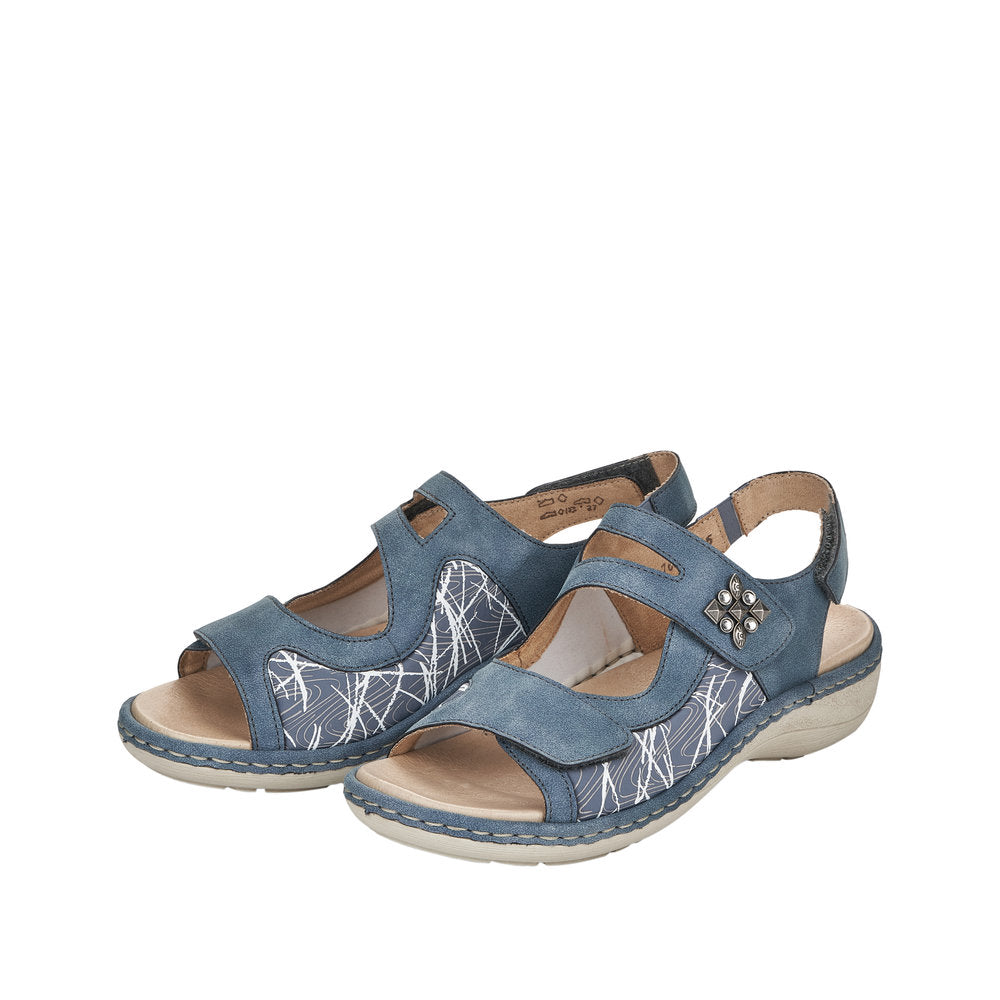 Remonte D7647-16 Blue Sandals