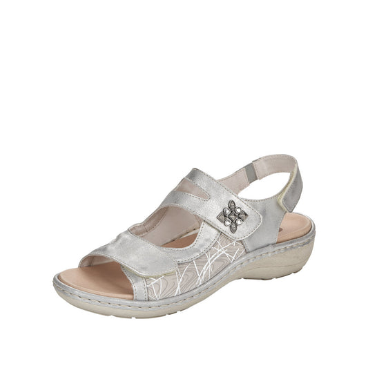 Remonte D7647-40 Light Grey Sandals