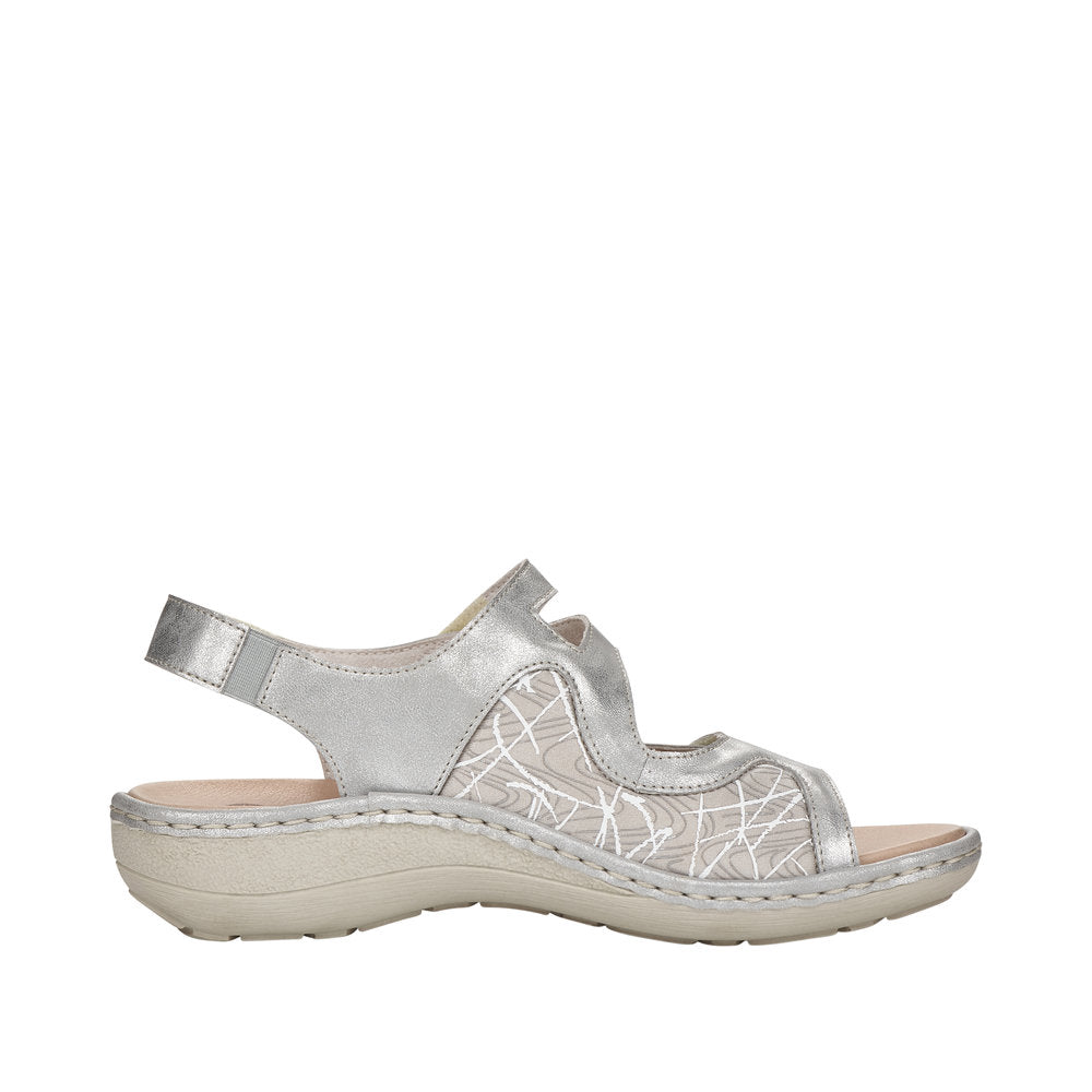 Remonte D7647-40 Light Grey Sandals