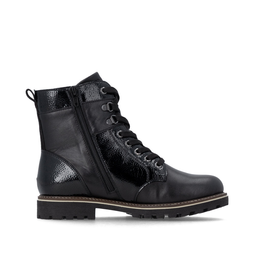 Remonte D8488-00 Black Mid Height Boots