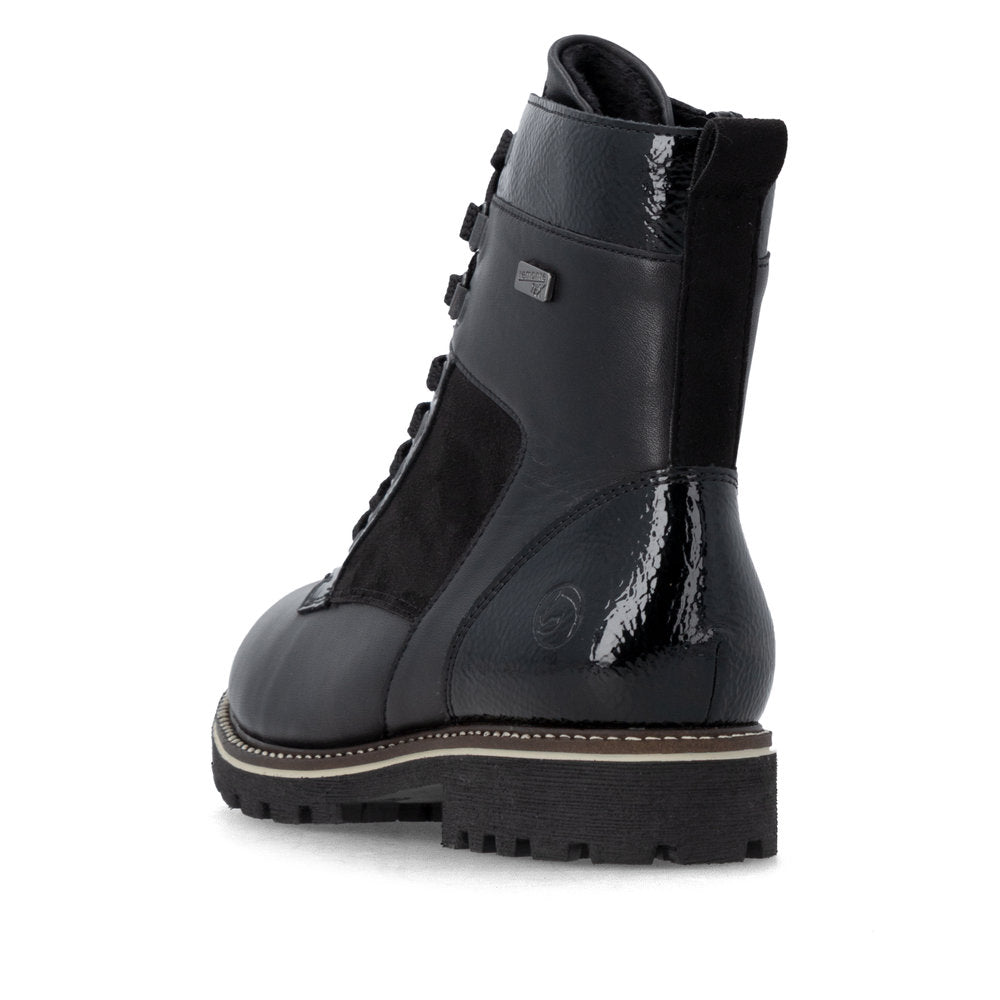 Remonte D8488-00 Black Mid Height Boots