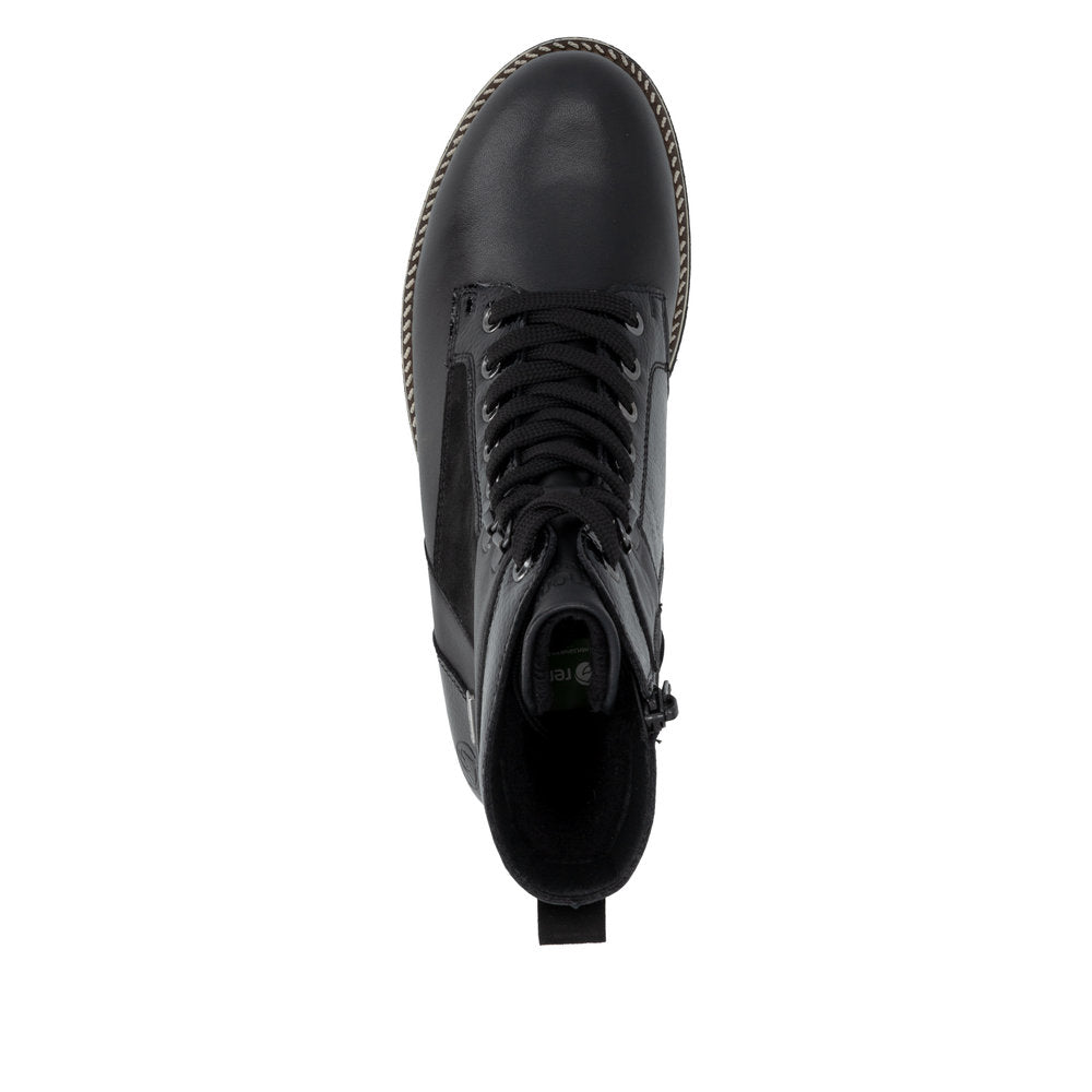 Remonte D8488-00 Black Mid Height Boots