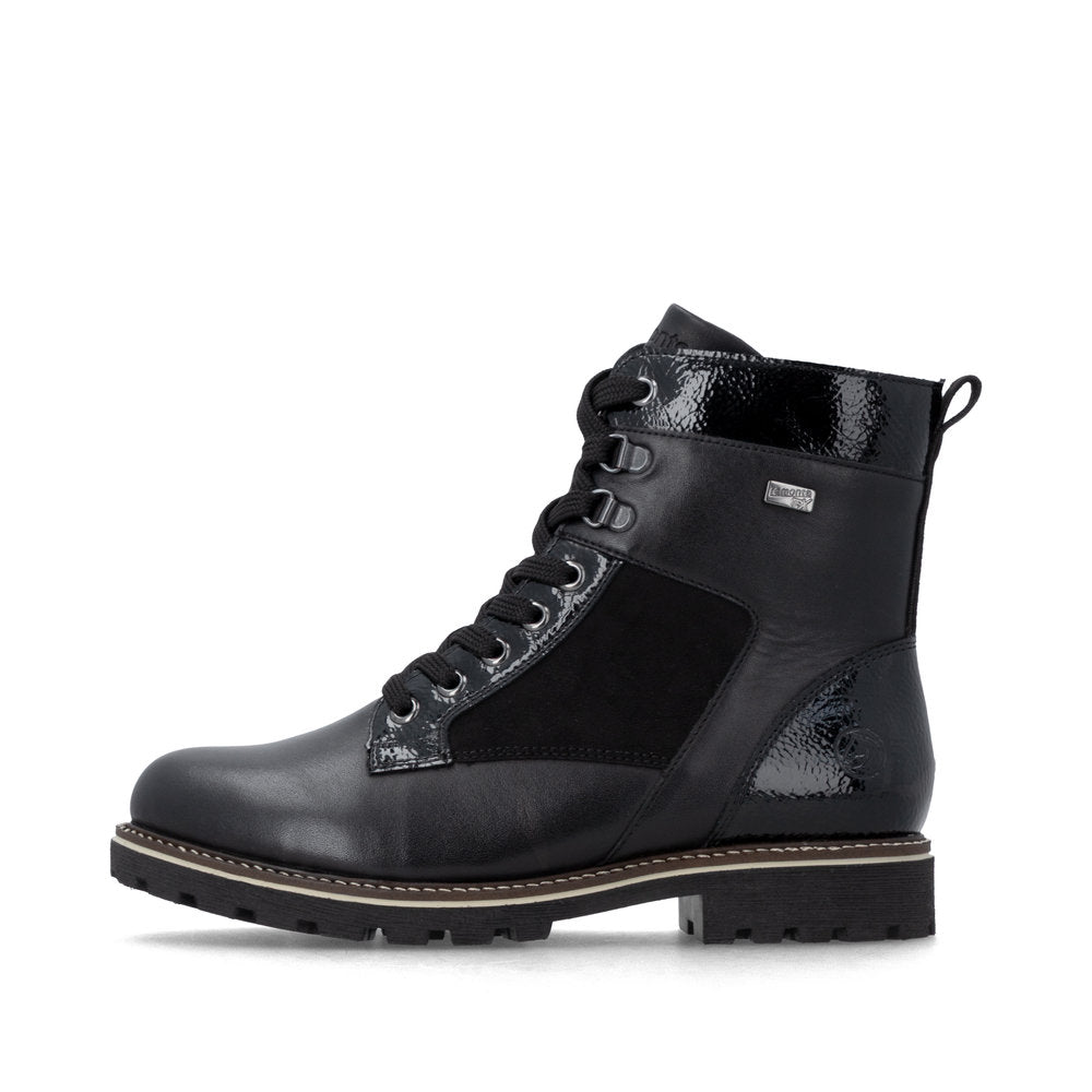 Remonte D8488-00 Black Mid Height Boots