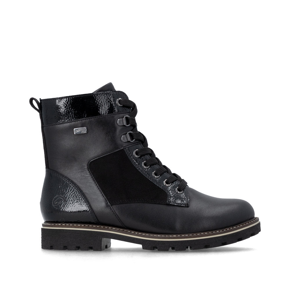 Remonte D8488-00 Black Mid Height Boots