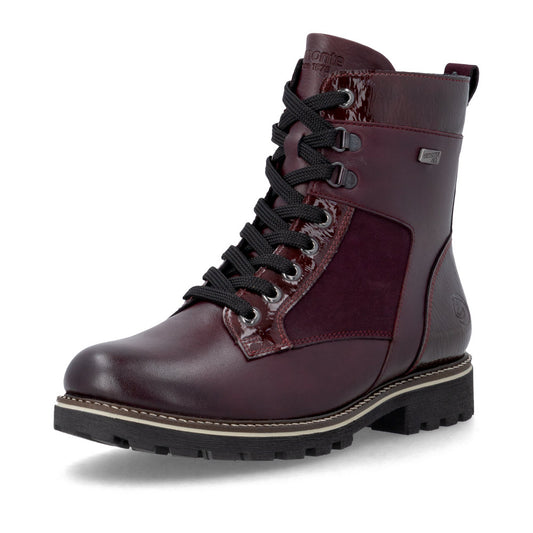 Remonte D8488-35 Red Mid Height Boots