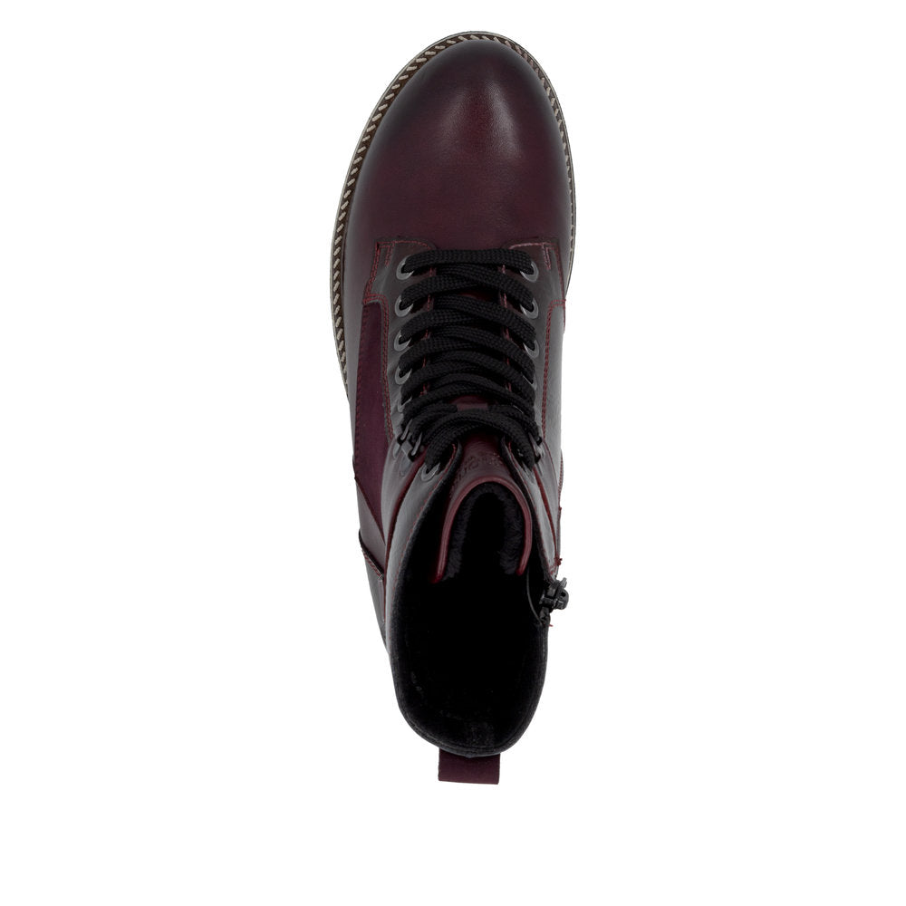 Remonte D8488-35 Red Mid Height Boots