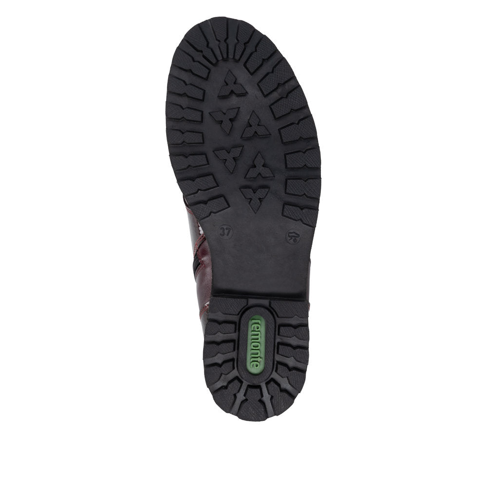 Remonte D8488-35 Red Mid Height Boots