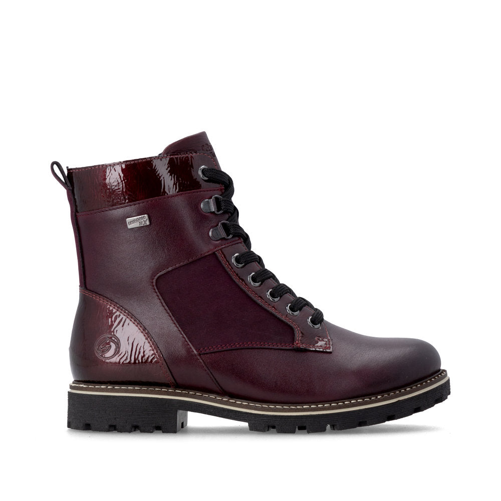 Remonte D8488-35 Red Mid Height Boots