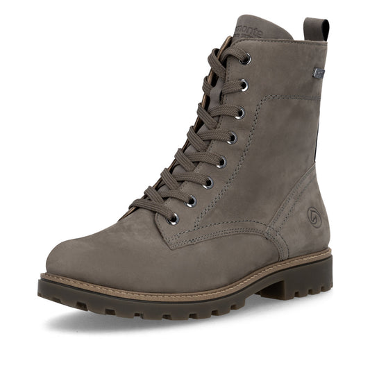 Remonte D8489-42 Grey Mid Height Boots