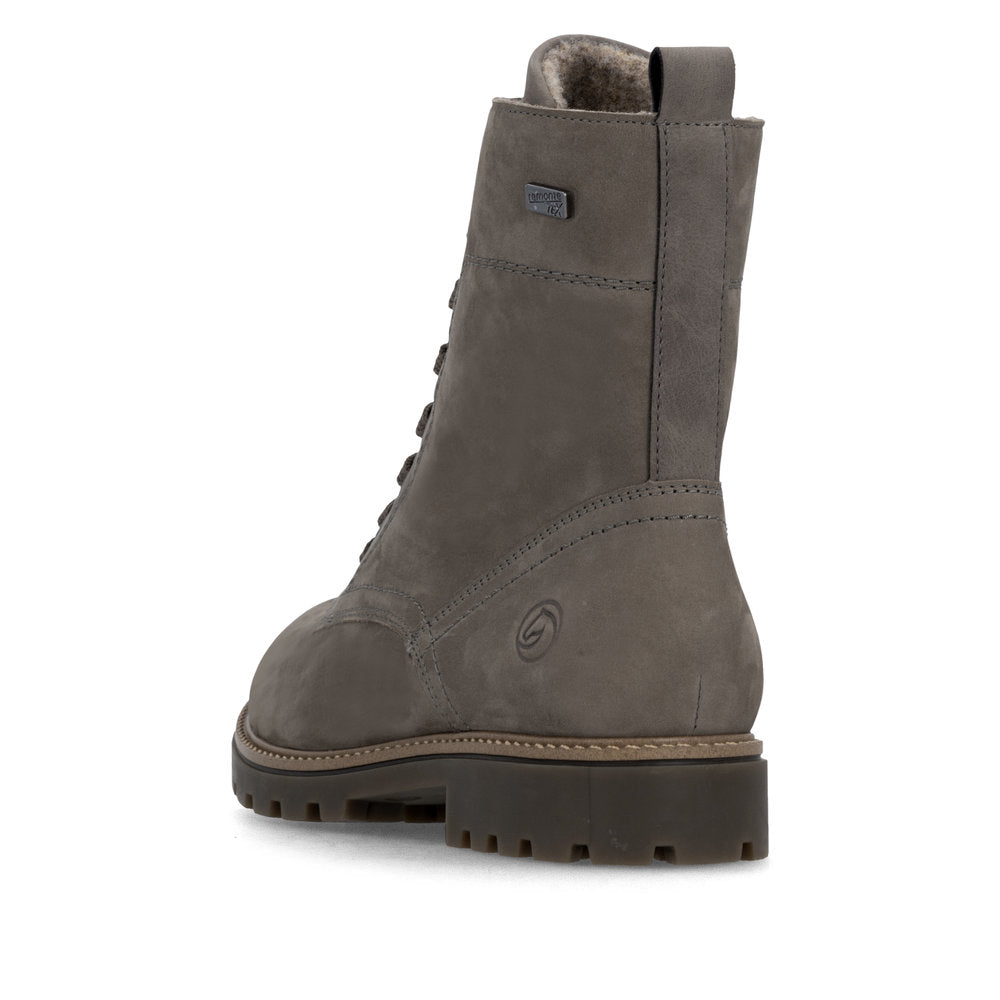 Remonte D8489-42 Grey Mid Height Boots