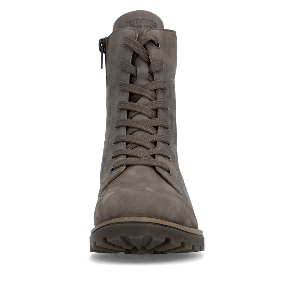 Remonte D8489-42 Grey Mid Height Boots