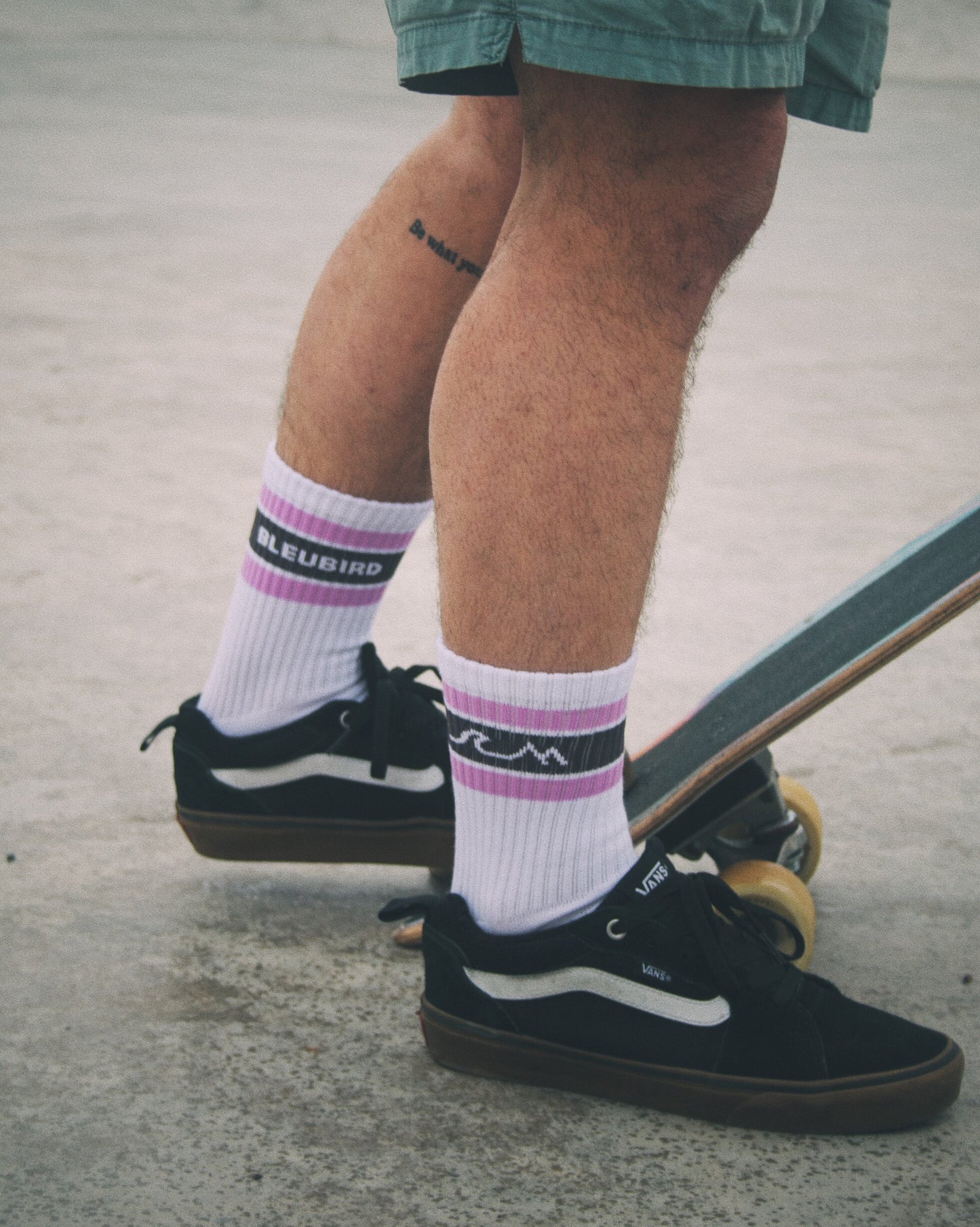 Bleubird Crew Socks - Og - Lavender