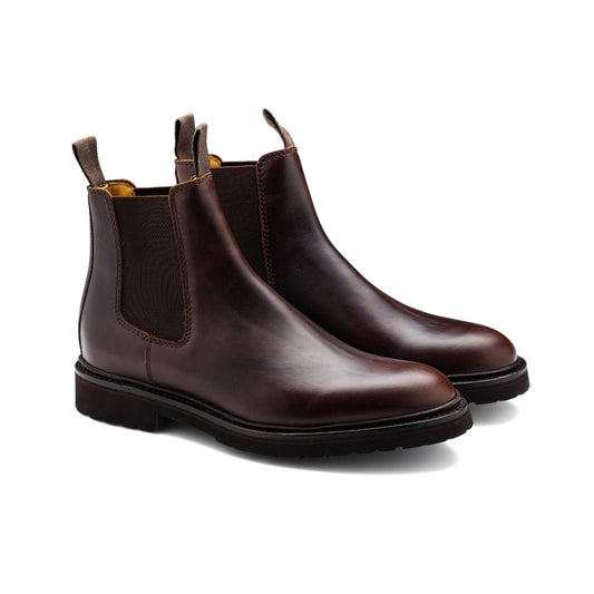 Barker Camborne Brown Pull Up Boots
