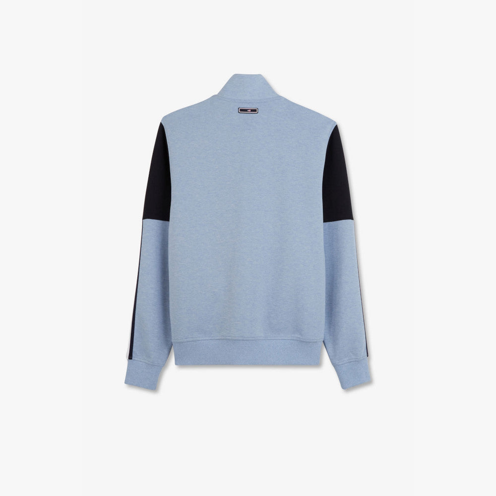 Eden Park Navy Blue Sleeveless Zip-Up Sweatshirt