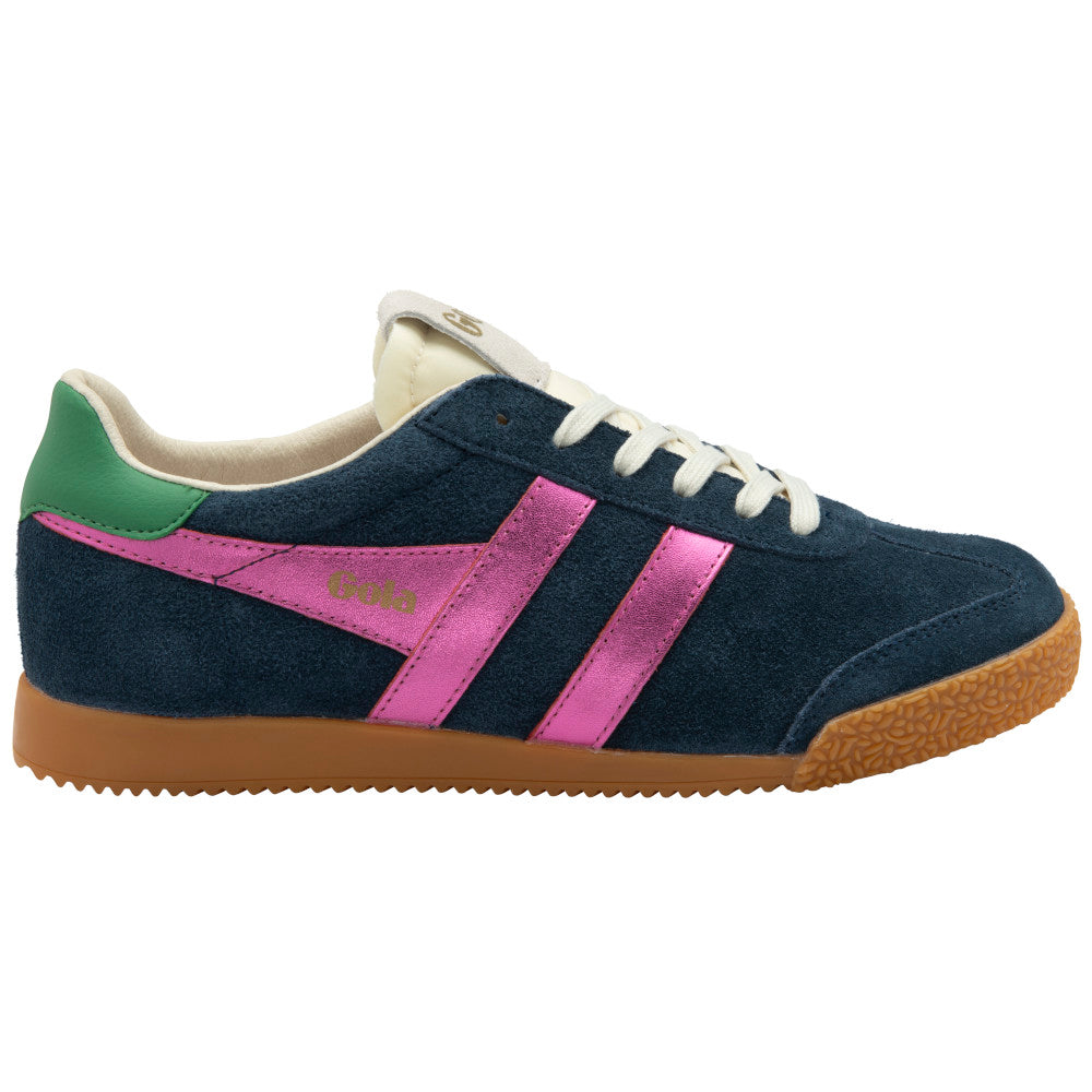 Gola Elan Glitz Navy/Fuchsia/Emerald Trainers